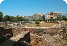 Αρχαιολογικός χώρος Αρχαίας Αγοράς και Ρωμαϊκό Forum στη Θεσσαλονίκη